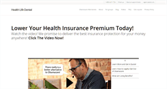 Desktop Screenshot of health-life-dental-insurance.com