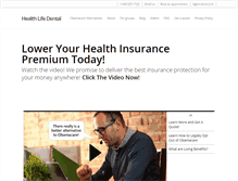 Tablet Screenshot of health-life-dental-insurance.com